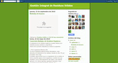 Desktop Screenshot of gestionintegralresiduos.blogspot.com