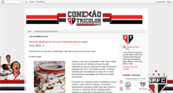 Desktop Screenshot of conexaotricolorspfc.blogspot.com
