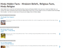 Tablet Screenshot of hindu-hiddenfacts.blogspot.com