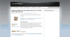 Desktop Screenshot of carairpurifiers.blogspot.com