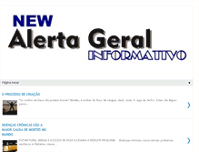 Tablet Screenshot of alertageralinformativo.blogspot.com