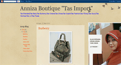 Desktop Screenshot of annizaboutiquetasimport.blogspot.com