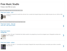 Tablet Screenshot of freemusicstudio.blogspot.com