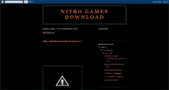 Desktop Screenshot of nitrogamesdownload.blogspot.com