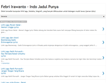 Tablet Screenshot of indojadulpunya.blogspot.com
