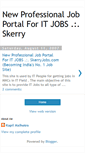 Mobile Screenshot of jobsportal.blogspot.com