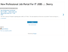 Tablet Screenshot of jobsportal.blogspot.com