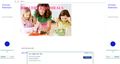 Desktop Screenshot of healthy-kidsmeals.blogspot.com