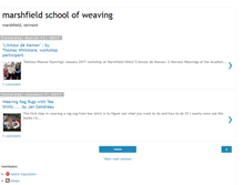 Tablet Screenshot of marshfieldschoolofweaving.blogspot.com
