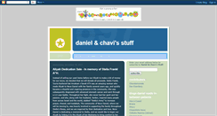 Desktop Screenshot of daniel-chavi.blogspot.com