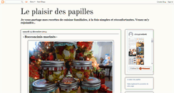 Desktop Screenshot of chezchoupinetteleplaisirdespapilles.blogspot.com