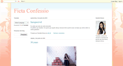 Desktop Screenshot of fictaconfessio.blogspot.com