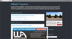 Desktop Screenshot of marvin-affiliateprograms.blogspot.com