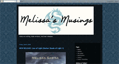 Desktop Screenshot of melissa-sasina.blogspot.com