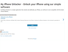 Tablet Screenshot of myiphoneunlocker.blogspot.com