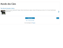 Tablet Screenshot of dogsworld22.blogspot.com