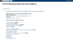 Desktop Screenshot of environnement3regions.blogspot.com