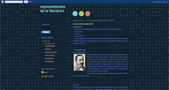 Desktop Screenshot of cursodeliteratura21c.blogspot.com