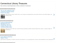 Tablet Screenshot of ctlibrarytreasures.blogspot.com