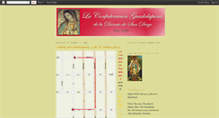 Desktop Screenshot of confederacionguadalupanasd.blogspot.com