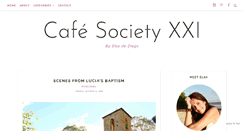 Desktop Screenshot of cafesocietyxxi.blogspot.com