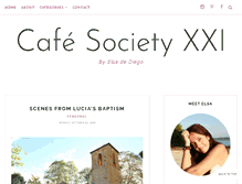 Tablet Screenshot of cafesocietyxxi.blogspot.com
