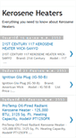 Mobile Screenshot of kerosene-heaters.blogspot.com