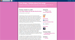 Desktop Screenshot of love-songs-eztracks.blogspot.com