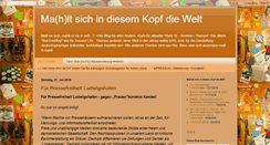 Desktop Screenshot of kopfmahlen.blogspot.com
