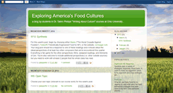 Desktop Screenshot of americasfoodcultures.blogspot.com