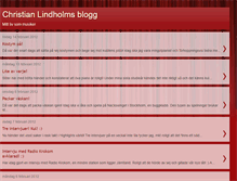 Tablet Screenshot of christianlindholm.blogspot.com