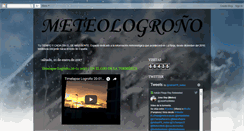 Desktop Screenshot of meteorioja.blogspot.com