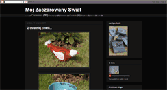 Desktop Screenshot of mojzaczarowanyswiat.blogspot.com