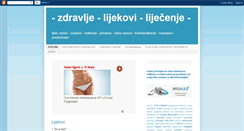 Desktop Screenshot of lijekovi-lijecenje.blogspot.com