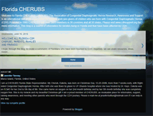 Tablet Screenshot of floridacherubs.blogspot.com