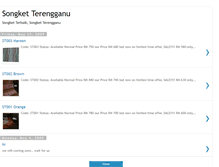 Tablet Screenshot of my-songket-terengganu.blogspot.com