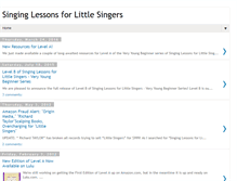 Tablet Screenshot of littlesingers.blogspot.com
