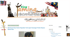 Desktop Screenshot of blogtamingsari.blogspot.com