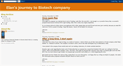 Desktop Screenshot of elanbiotech.blogspot.com