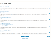 Tablet Screenshot of mortageloan-001.blogspot.com