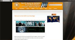 Desktop Screenshot of lostlivechat.blogspot.com