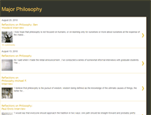 Tablet Screenshot of majorphilosophy.blogspot.com