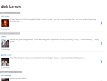 Tablet Screenshot of dinkbarrow.blogspot.com