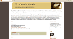 Desktop Screenshot of finalesdenovela.blogspot.com