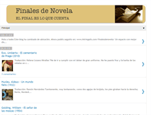 Tablet Screenshot of finalesdenovela.blogspot.com