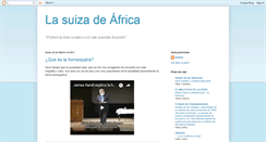 Desktop Screenshot of lasuizadeafrica.blogspot.com