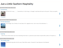 Tablet Screenshot of justalittlesouthernhospitality.blogspot.com