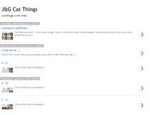 Tablet Screenshot of catthings.blogspot.com