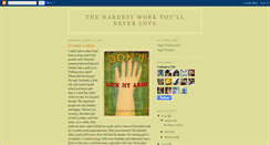 Desktop Screenshot of hardestwork.blogspot.com