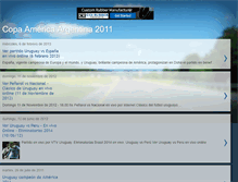 Tablet Screenshot of copa-america-2011-futbol.blogspot.com